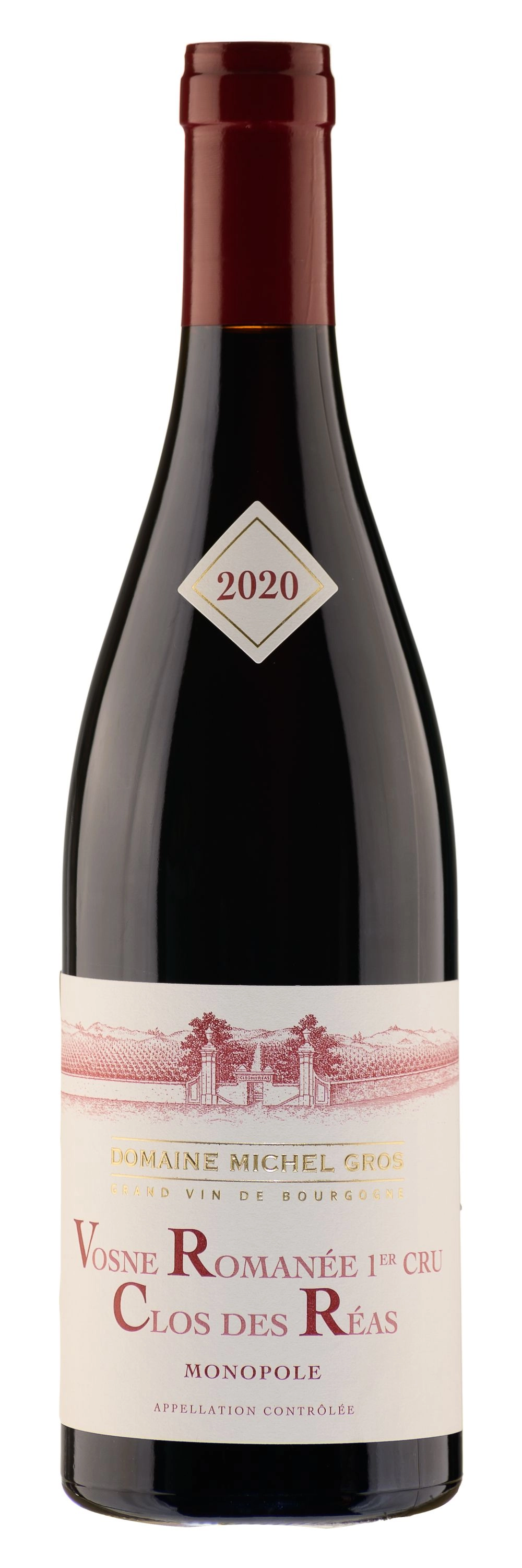 Вино Domaine Michel Gros Vosne Romanee 1er Cru Clos Des Reas 2020 750 ml 13%