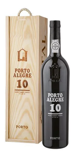 Портвейн Porto Alegre Tawny, red sweet Порто Алегре Тони (выдержка 10 лет в дубовых бочках) в подар.уп.