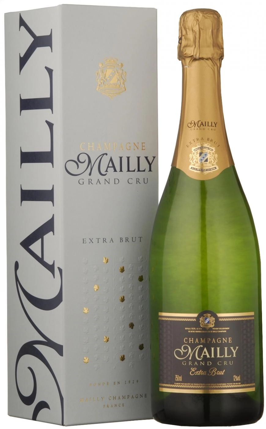 Вино Champagne Mailly  Extra Brut  gift box    2011 750 мл