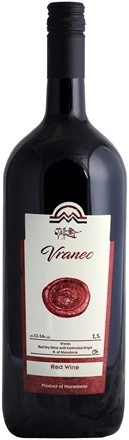 Вино Tikves   Vranec   Вранец  1500 мл