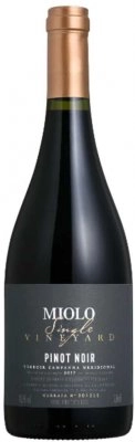 Вино MIOLO  Single Vineyard Pinot Noir  МИОЛО Сингл Винеярд Пино Нуар  2018 750 мл