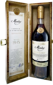 Арманьяк  Monluc Armagnac AOC  wooden box   1945 700 мл
