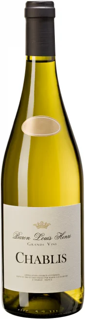 Вино Pascal Bouchard, "Baron Louis Henri" Chablis AOC, "Барон Луи Анри" Шабли,  2014, 750 мл