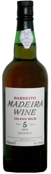Barbeito Island Reserva Rich Madeira sweet  БАРБЕЙТО АЙЛЕНД РИЧ РЕЗЕРВА Мадейра свит выдержка 5 лет, 0,75л.