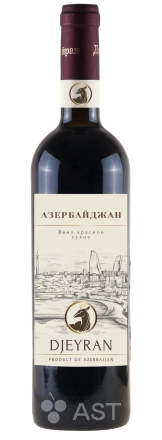 Вино Джейран  Азербайджан красное сухое 2017 750 мл 12,5%