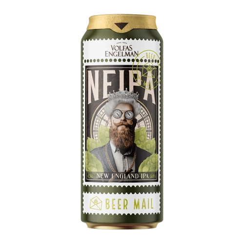 Пиво Volfas Engelman Neipa  ВОЛЬФАС ЭНГЕЛЬМАН НЕИПА  ж/б 500 мл
