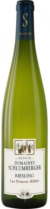 Вино Schlumberger Riesling Les Princes Abbes Alsace AOC Шлюмберже Рислинг Ле Принц Аббе 2014 750 мл