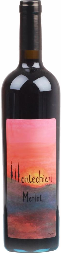 Вино Montechiari Merlot Toscana IGT Монтекьяри Мерло Тоскана 2011 750 мл