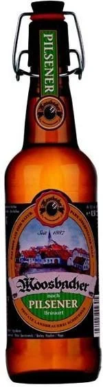 Пиво Moosbacher Pilsener Моосбахер Пилснер стекло 500 мл