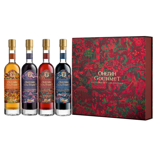 Набор Онегин    Гурмэ   Сказки для Взрослых  в подарочной упаковке  4 х 500 мл