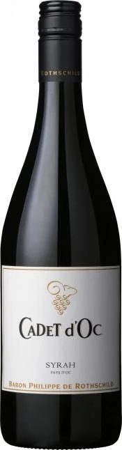 Вино  Cadet d'Oc Syrah  VDP  Кадэ д'Ок  Сира  2014  750 мл