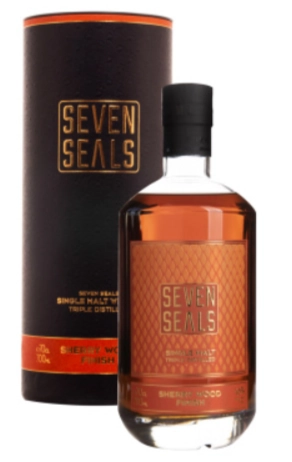 Виски Seven Seals Sherry Wood Finish Single Malt Whisky в подарочной упаковке 700 мл