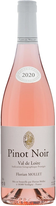 Вино Florian Mollet  Pinot Noir. Val de Loire   2020   750 мл  12,5%