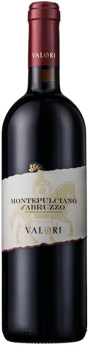 Вино Valori Montepulciano d'Abruzzo Валори Монтепульчано д'Абруццо 2015 750 мл