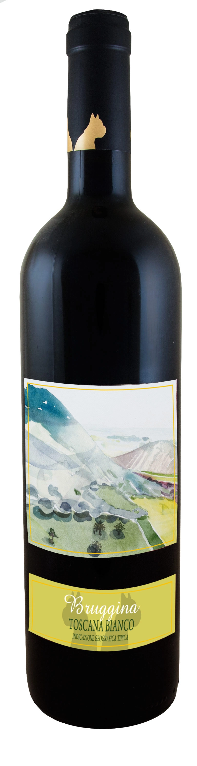 Вино Podere della Bruciata Bruggina Toscana Bianco IGT  Подере делла Бручата Бруджина Тосканa Бьянко  2019 750 мл