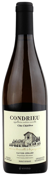 Вино   Xavier Gérard Côte Chatillon Condrieu  2022  750 мл  14 %