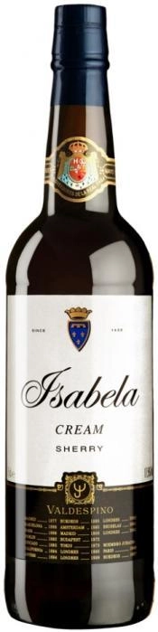 Херес Valdespino Cream Isabella 2019 750 мл