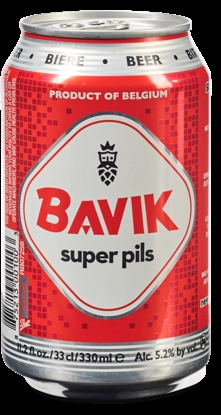Пиво  Bavik Super Pils ж/б 330 мл