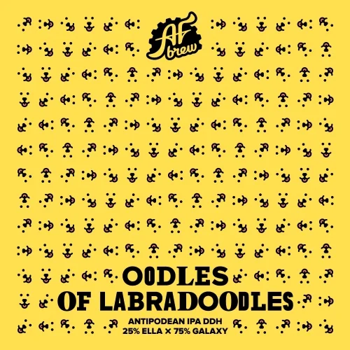 Пиво AF BrewOodles of Labradoodles   АФ Брю Удлз оф Лабродудлз  ж/б  500 мл