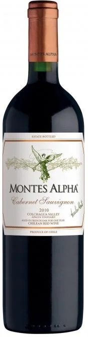 Вино Montes Alpha Cabernet Sauvignon Альфа Каберне Совиньон 2013 1500 мл