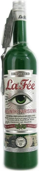 Абсент La Fee Absinthe Absinthe Parisienne with absinthe spoon Ля Фи Абсент Паризьен с ложкой для абсента 750 мл