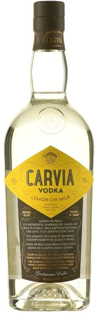 Водка Carvia Lemon on Milk  700 мл