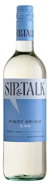 Вино Pinot Grigio Sip & Talk Provincia di Pavia IGP 2025 750 мл 