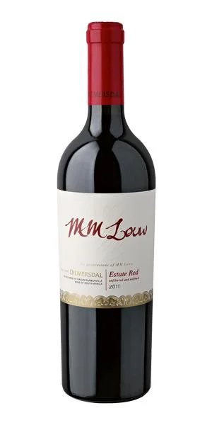Вино MM Louw, Estate Red,  Diemersdal Wines ММ Лоу, Истейт Ред, Димерсдал Вайнс, 2012