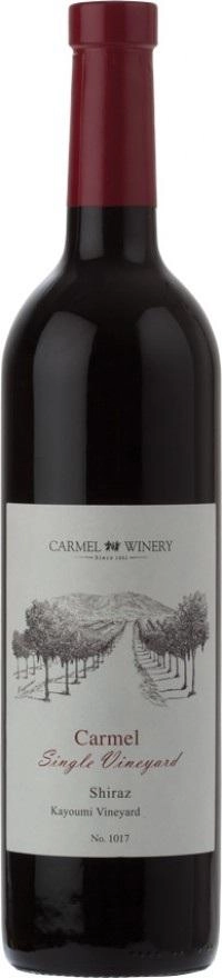 Вино  Carmel Single Vineyard  Shiraz Kayoumi Vineyard  2013 750 мл