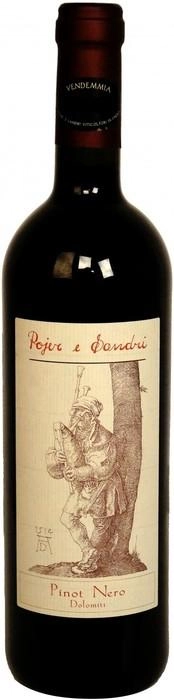 Вино Pojer e Sandri, Pinot Nero, Vigneti delle Dolomiti IGT, Пойер э Сандри Пино Неро 2015 750 мл