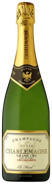 Шампанское   Guy Charlemagne Cuvée Charlemagne Blanc de Blancs Les Coulmets Champagne 2015  750 мл 12 %