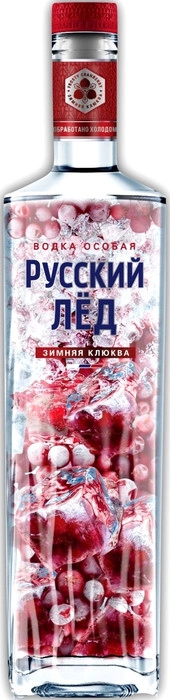 Водка Русский Лед Зимняя Клюква  500 мл