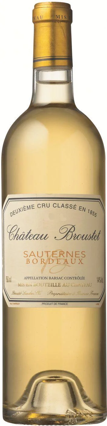 Вино Chateau Broustet Barsac AOC Шато Брусте 2010 750 мл