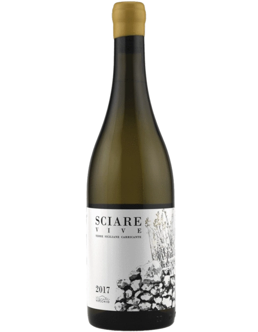 Вино Vigneti Vecchio  Sciare Vive Bianco  Terre  Siciliane Carricante   Виньети Веккьо Шаре Виве Бьянко Терре Сичилиане Карриканте  2017  750 мл
