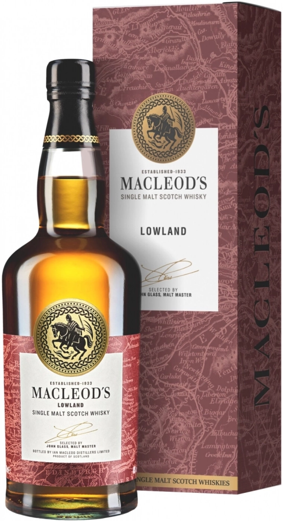 Виски Macleod's Single Malt Whisky  Lowland   gift box 700 мл 40 %
