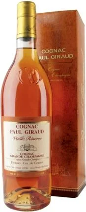Коньяк Paul Giraud Vieille Reserve Grande Champagnе gift box Поль Жиро Вьей Резерв Гранд Шампань в подарочной коробке 700 мл