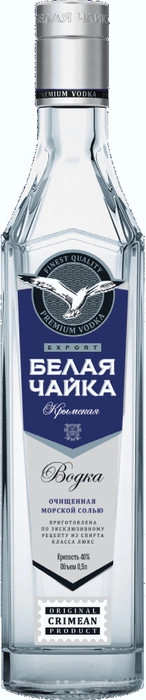 Водка  Изюмовъ  Белая Чайка очищенная с морской солью  в п/у  500 мл