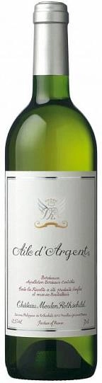 Вино Chateau Mouton Rothschild Aile d'Argent   Эль д'Аржан 2015 750 мл