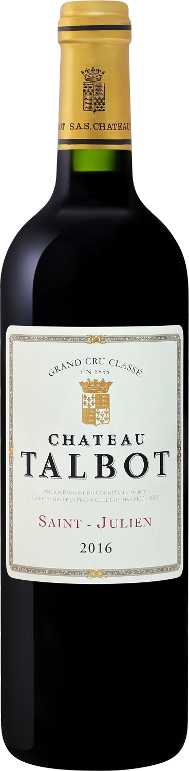 Вино Chateau Talbot Saint-Julien АОС  2016 750мл 13,5%