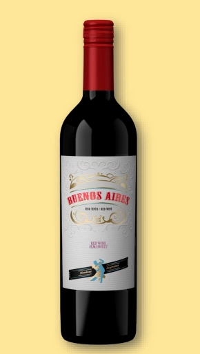 Вино Buenos Aires Red semi dry  750 мл