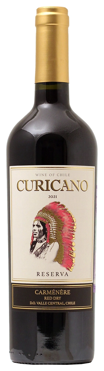 Вино Curicano Carmenere Reserva red dry 2021  750 мл