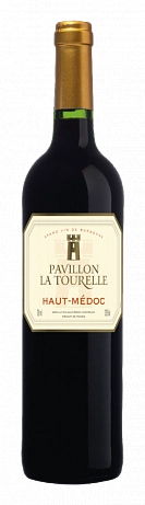 Вино   Pavillon la Tourelle  Haut-Medoc AOC  2020  750 мл
