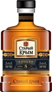 Коньяк  Старый Крым 8-летний КВВК 500 мл