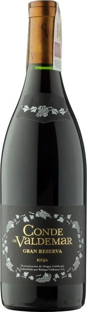 Вино Bodegas Valdemar Conde de Valdemar Gran Reserva Rioja DOC Конде де Вальдемар Гран Резерва Риоха 2017 750 мл