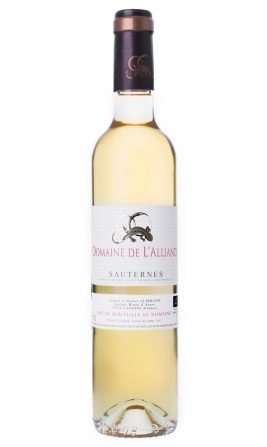 Вино Domaine De LAlliance Sauternes  2015 500 мл