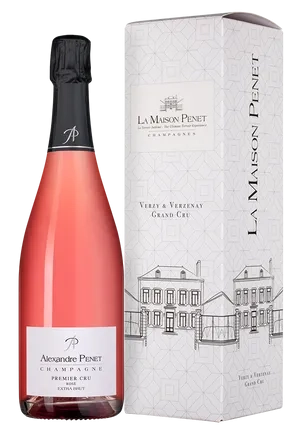 Шампанское Maison Alexandre Penet Premier Cru Rose в подарочной упаковке 750 мл 2020  12%