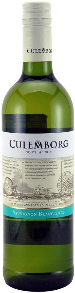 Вино Culemborg Sauvignon Blanc Кулемборг Совиньон Блан 2014 750 мл