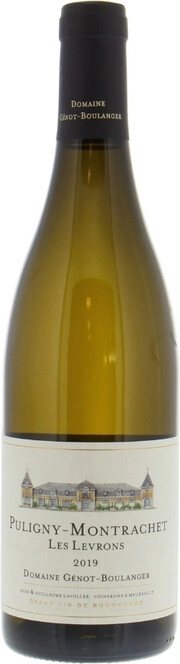 Вино Puligny-Montrachet Les Levrons Domaine Genot-Boulanger  Пюлиньи –Монраше Ле Леврон Домен Жено-Буланже  белое сухое 2019 750 мл
