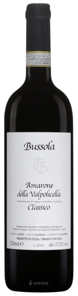 Вино Tommaso Bussola  Amarone della Valpolicella Classico  2018  750 мл