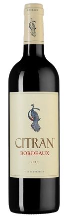 Вино Le Bordeaux de Citran Rouge Bordeaux AOC Ле Бордо де Ситран Руж 2018 750 мл